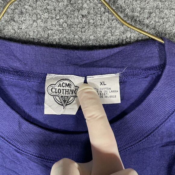 Disney Looney Tunes Roger Rabbit Tee Size XL 90s VTG‎ - Picture 3 of 10